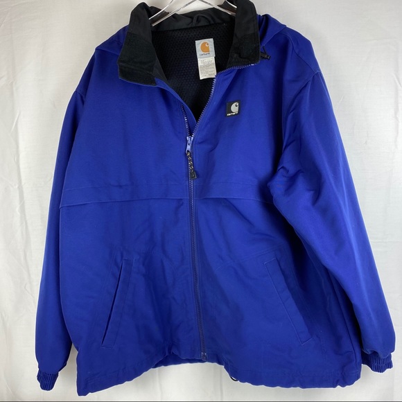 Charhartt Other - Men’s Carhartt Jacket Light Weight Blue SZ XL EUC